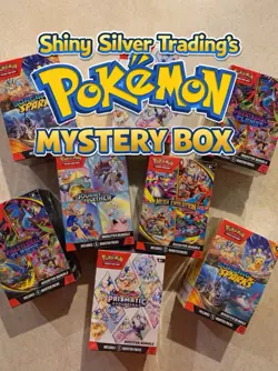 Pokemon TCG XL MYSTERY BOX *DOUBLE BOOSTER BUNDLE EDITION* + Vintage, Merch, Etc - Image 1