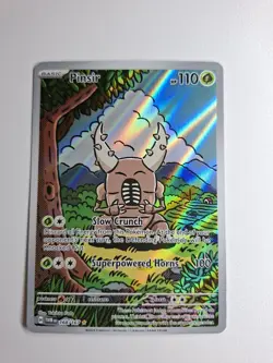 Pokemon - Pinsir - 168/167 - Twilight Masquerade - Illustration Rare - NM - Image 4