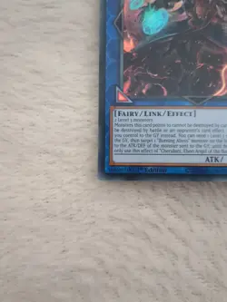 RA01-EN042 Cherubini, Ebon Angel of the Burning Abyss :: Secret Rare 1st Edition - Image 4