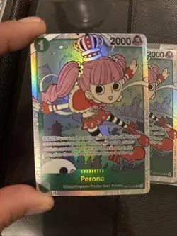 One Piece CCG Perona OP12-034 Super Rare Legacy of the Master x5 FIVE - Image 2