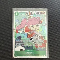 PERONA SR OP12-034 LEGACY OF THE MASTER ENGLISH ONE PIECE TCG - Image 1