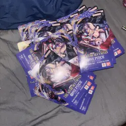 One Piece OP-14 English The Azure Sea’s Seven Booster Pack LOT of 10 NEW SEALED - Image 1
