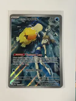 Pokemon TCG Misty's Psyduck Scarlet & Violet 193/182 Destined Rivals NM - Image 1