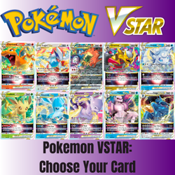 Pokemon VSTAR: Choose Your Card! Ultra Rare English Near Mint Huge Selection - Image 1