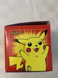 Pokemon Pikachu 23k Gold Plated Trading Card & Pokeball Burger King NEW IN BOX - Image 4