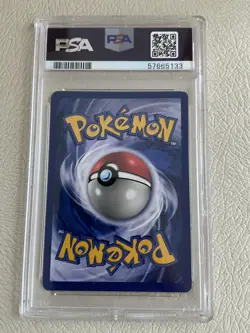 1999 Pokemon Jungle WOTC 53/64 Goldeen 1st Edition PSA 9 Mint - Image 2