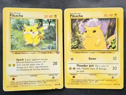 Pikachu Base Set + Jungle Pokemon Cards 1999 WOTC - Image 1