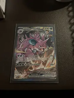 Team Rocket's Nidoking ex 233/182 Sv10: Destined Rivals Holo pokemon Mint 🔥 - Image 1