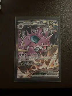 Team Rocket's Nidoking ex 233/182 Sv10: Destined Rivals Holo pokemon Mint 🔥 - Image 2