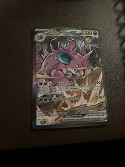 Team Rocket's Nidoking ex 233/182 Sv10: Destined Rivals Holo pokemon Mint 🔥 - Image 3