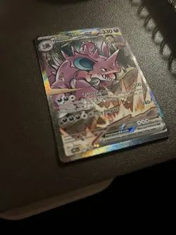 Team Rocket's Nidoking ex 233/182 Sv10: Destined Rivals Holo pokemon Mint 🔥 - Image 4