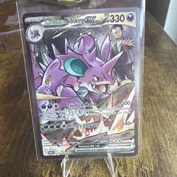Team Rocket's Nidoking ex 233/182 Sv10: Destined Rivals Holo pokemon Mint 🔥 - Image 1