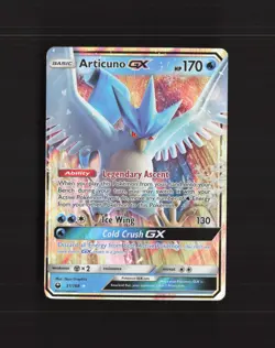 Articuno GX 31/168 Celestial Storm Ultra Rare Holo Pokemon Card DMG - Image 1