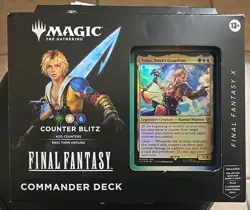 Magic: The Gathering Final Fantasy: Commander Deck Counter Blitz Tidus MTG 🔥 - Image 1
