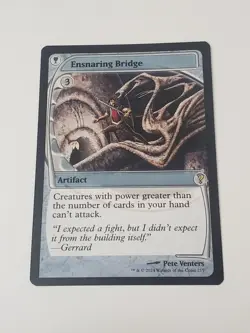 MTG - Ensnaring Bridge (Future Sight) - Mystery Booster 2 Regular Rare Artifact - Image 1