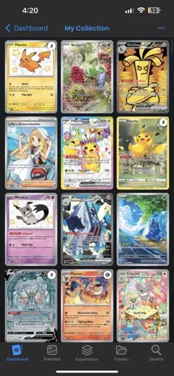 Pokemon Card Collection illustration Rares, Full Arts, Shiny, and More! - Image 2