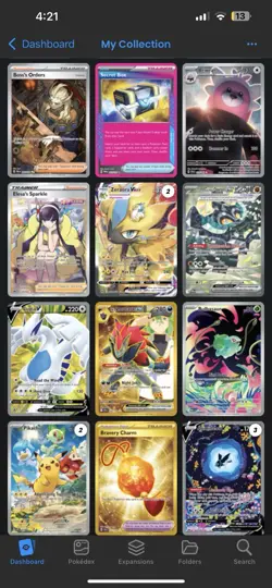 Pokemon Card Collection illustration Rares, Full Arts, Shiny, and More! - Image 3