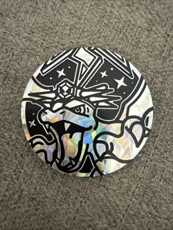 Pokemon Charizard Collector Chest Silver Cracked Ice Holo Flip Coin Mint 💎 - Image 1