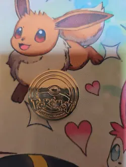 PROMO Charizard Metal Gold Coin Pokemon TCG - Image 4