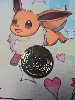 PROMO Charizard Metal Gold Coin Pokemon TCG - Image 5