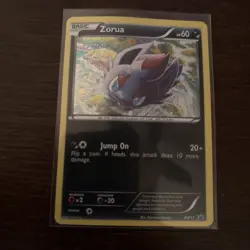 Pokemon TCG Zorua BW12 Black & White Black Star Promo LP+/NM - Image 1