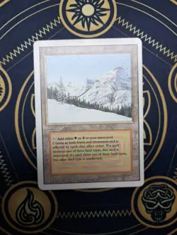Magic the Gathering Taiga Revised Edition Dual Land Regular Card - Image 1