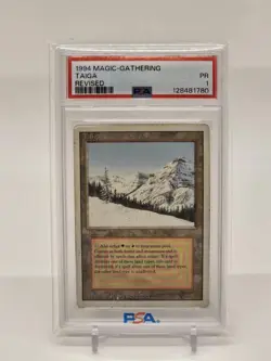 1994 MTG Magic the Gathering Revised Dual Land Taiga PSA 1 QTY - Image 3