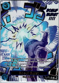 Boeuf Burst Alt Art OP12-060 English Legacy of the Master - One Piece Card - NM - Image 1