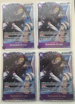 One Piece The Azure Sea’s Seven OP14-EB04 Rosinante & Law EB04-038 - Image 1