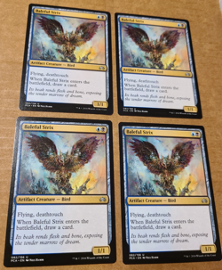 MTG Magic 4x Baleful Strix Planechase Anthology 2016 NM/M - Image 1