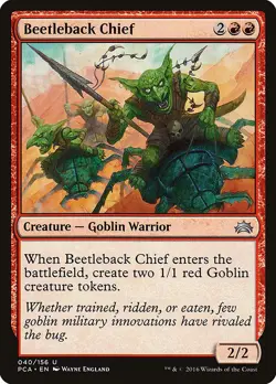 [MTG] Beetleback Chief (040) (PCA) NM - Image 1