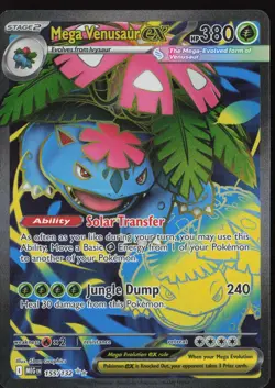 Mega Venusaur ex 155/132 - Ultra Rare - Mega Evolution - Pokemon TCG - NM - Image 1
