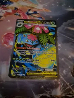 Pokemon TCG Mega Venusaur Ex 155/132 Secret Rare Mega Evolution Mint Condition - Image 1