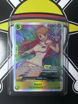 One Piece Nami OP08-106 SR Art Tribute Two Legends English Edition NM - Image 1