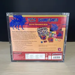 POKEMON SWORD & SHIELD BASE SEALED ELITE TRAINER BOX ETB W CASE SWSH01 ZACIAN - Image 2