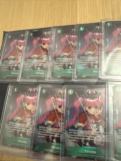 One Piece TCG Perona OP09-034 Illustration Box Vol. 4 Promo Sealed/Lot of 10 - Image 3