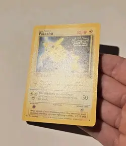 Pokemon Pikachu Black Star Promo 4 WB The First Movie Vintage WOTC - Image 4