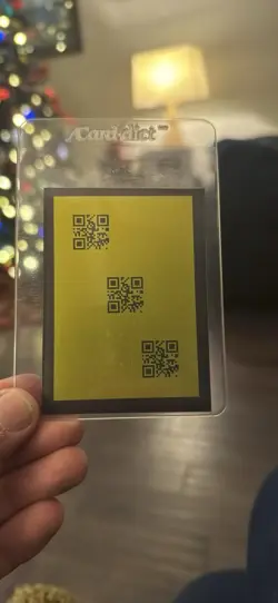Disney Lorcana QR Code Discard Error Gold Foil Whispers In The Well. Rare! - Image 1