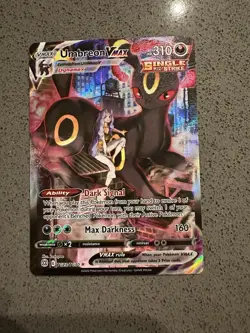 Umbreon VMAX TG23/TG30 Swsh09: Brilliant Stars Trainer Gallery NM Pokemon w/case - Image 2