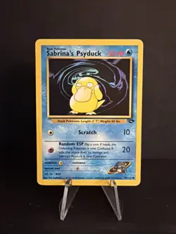 Pokemon TCG Sabrina’s Psyduck Gym Challenge Set 99/132 Unlimited - Image 1