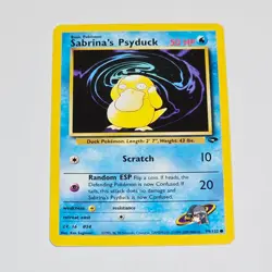 Pokemon TCG Sabrina’s Psyduck Gym Challenge 99/132 Unlimited WOTC 2000 Common - Image 1