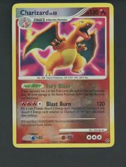 Pokemon TCG Secret Wonders Charizard 3/132 Reverse Holo Rare 2007 - Image 1