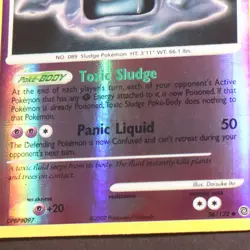Pokemon TCG Muk Reverse Holo Rare 56/132 Secret Wonders Pokemon - Image 2