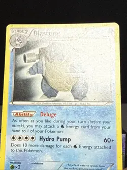 Pokemon Card Blastoise 31/149 Non Holo Rare Boundaries Crossed Played - Image 2