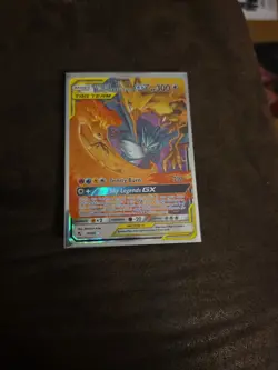 Pokemon TCG Moltres Zapdos Articuno GX Holo Card 44/68 -Hidden Fates - Image 1