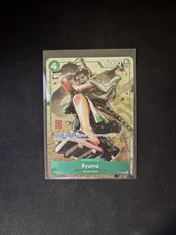 One Piece Ryuma P-072 Premium Card Collection Best Selection Vol.3 Oda Stamped - Image 1