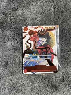 Sealed One Piece OP13 3rd Anniversary Winner Promos - Luffy, Sabo, and Ace - Image 1