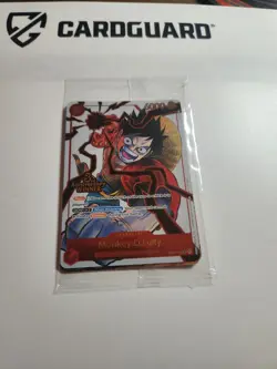 Sealed One Piece OP13 3rd Anniversary Winner Promos - Luffy, Sabo, and Ace - Image 1