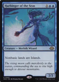 Harbinger of the Seas Modern Horizons 3 Regular Rare #63 NM MTG - Image 1