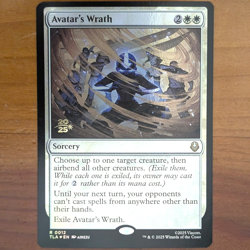Avatar's Wrath - Prerelease Foil Promo - Avatar TLA MTG - Image 1